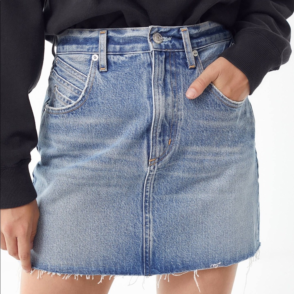 AGOLDE Palmer High Waist Mini Skirt - Size 25